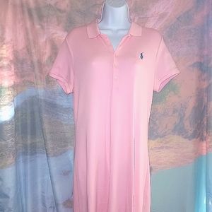 Ralph Lauren Women's Pink Polo Tennis Dress size Large   25